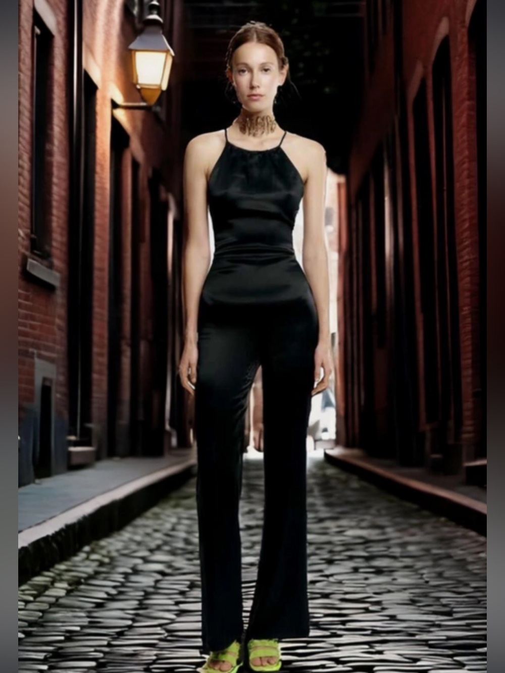NWT Zara halter jumpsuit